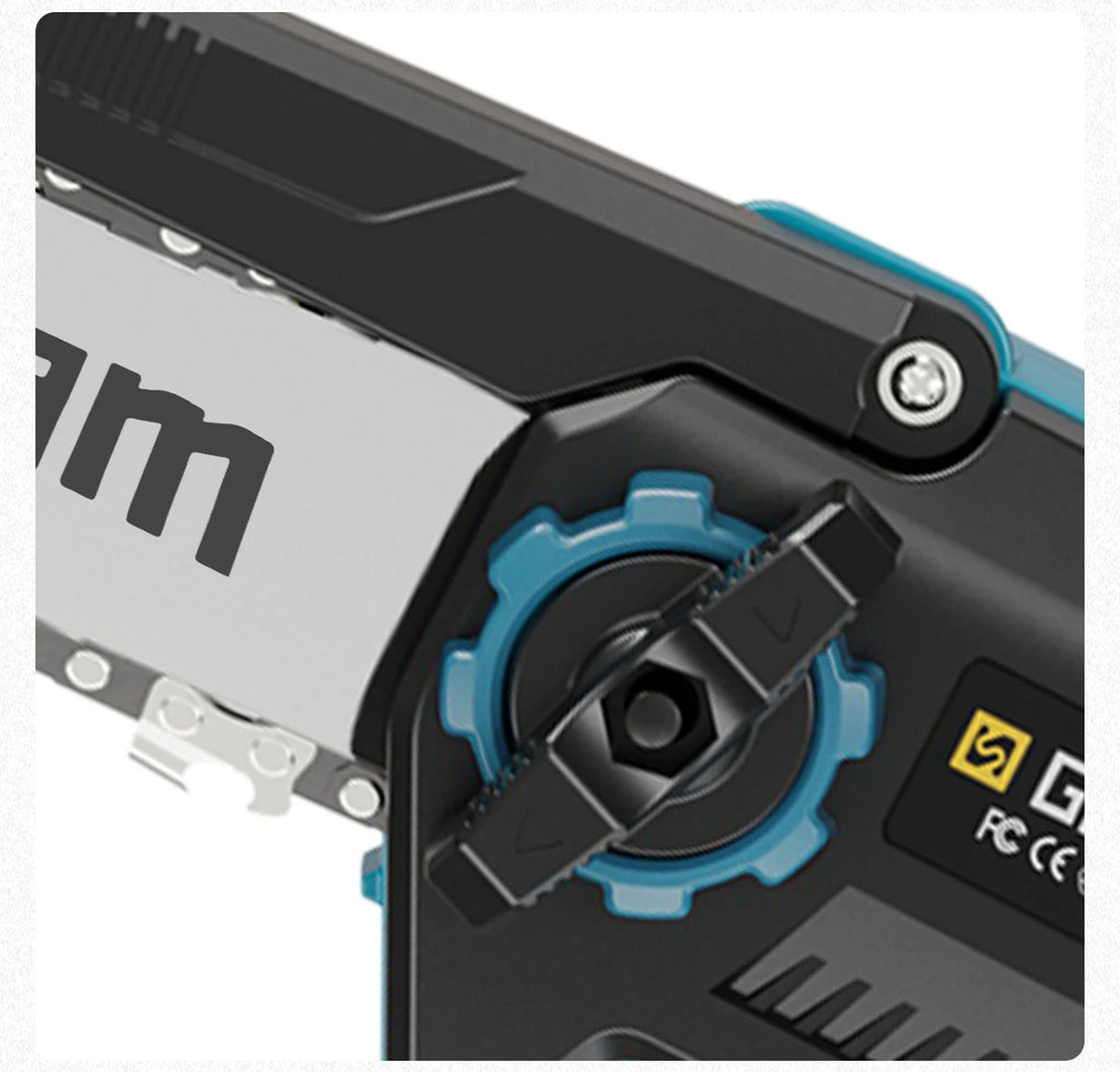 Gisam 4 in 1 Brushless High Branch Saw Chainsaw & Pruning Shears Garden Tool With Telescoping Pole For Makita 18v Battery Pin