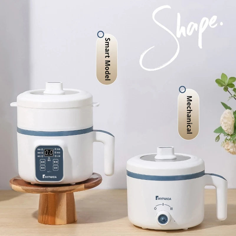 Mini Electric Rice Cooker Single Double Layer  Intelligent Automatic Home Kitchen Cooker 1-2 People MultiCooker Steamed Rice Pot