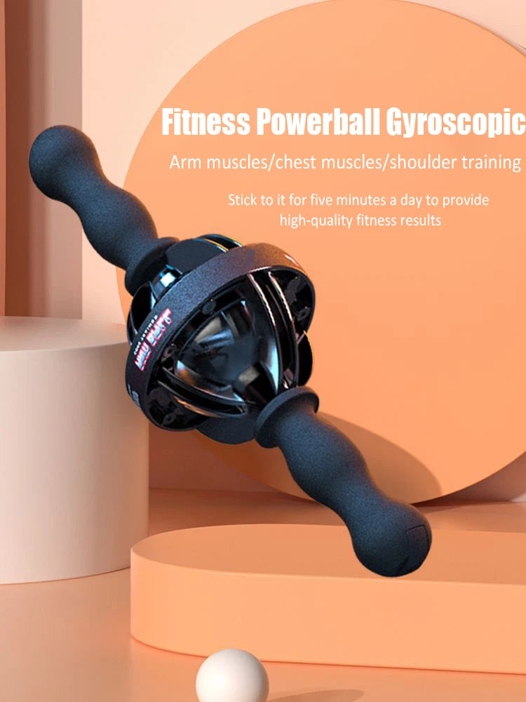 Arm Ball Arm Strength Exerciser  Gyroscope Forearm Exercise Gyroscope with LED Light Core Trainer Home Gym Equipment Fitness