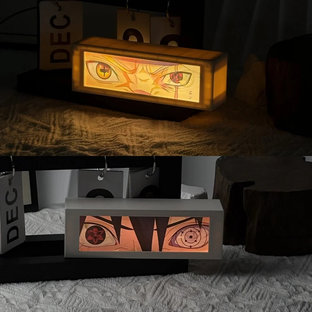 LED Anime Motion Light Box for Bedroom Decoration  Box Birthday Gifts Bedside Night Lamp Table Lamps Room Halloween