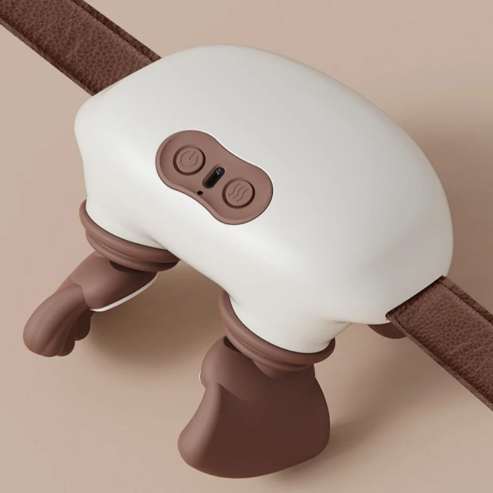 Bionic Neck Shoulder Massager Heated Back Massagers Electric Kneading Muscles Massage Pillow Neck Waist Leg Body ﻿3-Level Modes