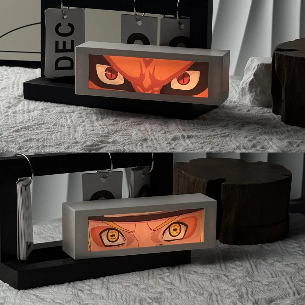 LED Anime Motion Light Box for Bedroom Decoration  Box Birthday Gifts Bedside Night Lamp Table Lamps Room Halloween