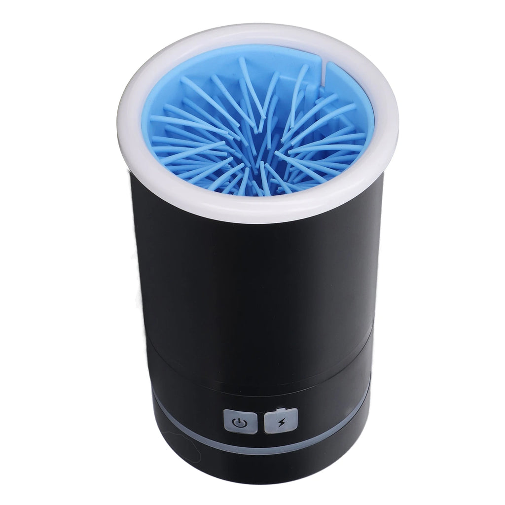 Pet Paw Washer Automatic USB Rechargeable Soft Brushes Portable Dog Foot Cleaner for Small Medium Dogs