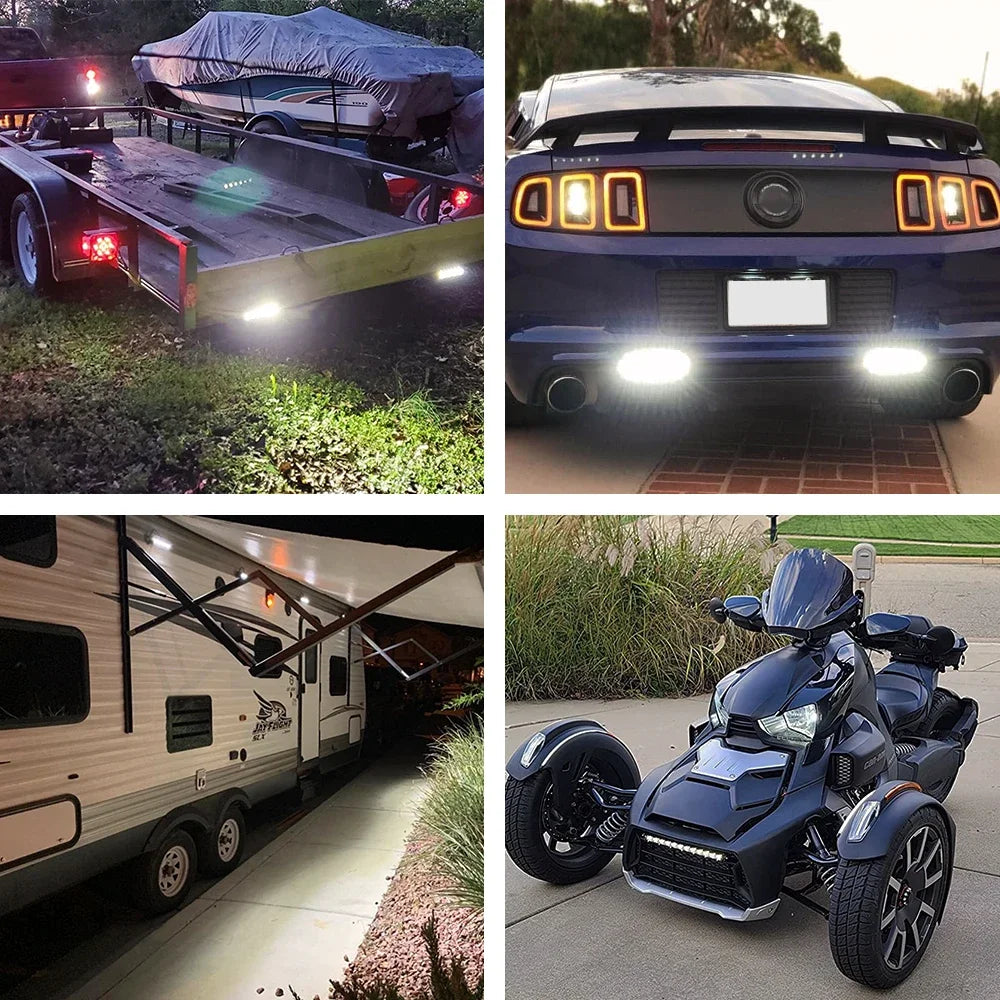 4/7/9/12/17/20 Inches Led Lightbar Vehicle 12V Work Light Bar Spotlight Boat Barra Led Driving Truck ATV SUV 4x4 Long Range