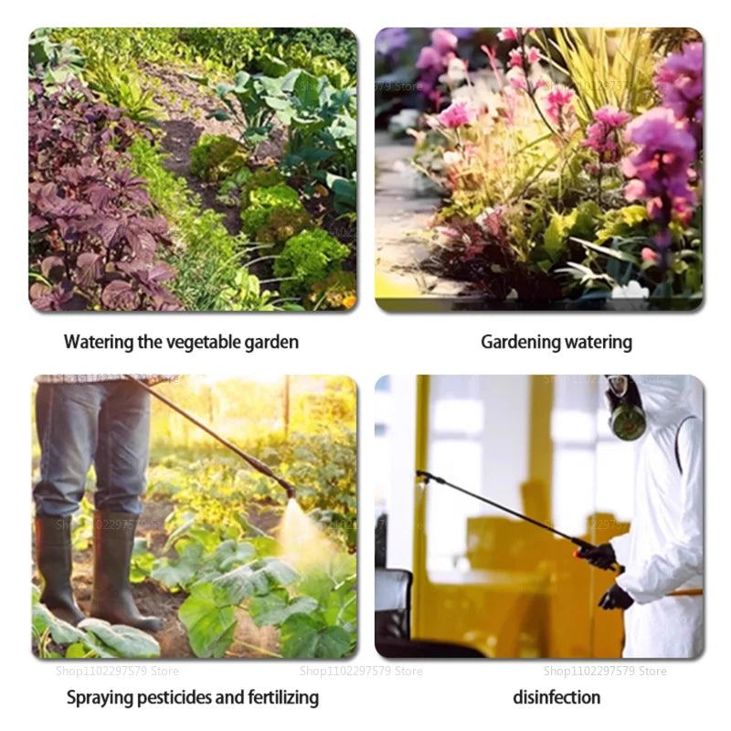 5L High Pressure Backpack Sprayer Electric Disinfection Pesticide Pump for Agriculture Lawn Garden Spray Ulv Ulv Spray