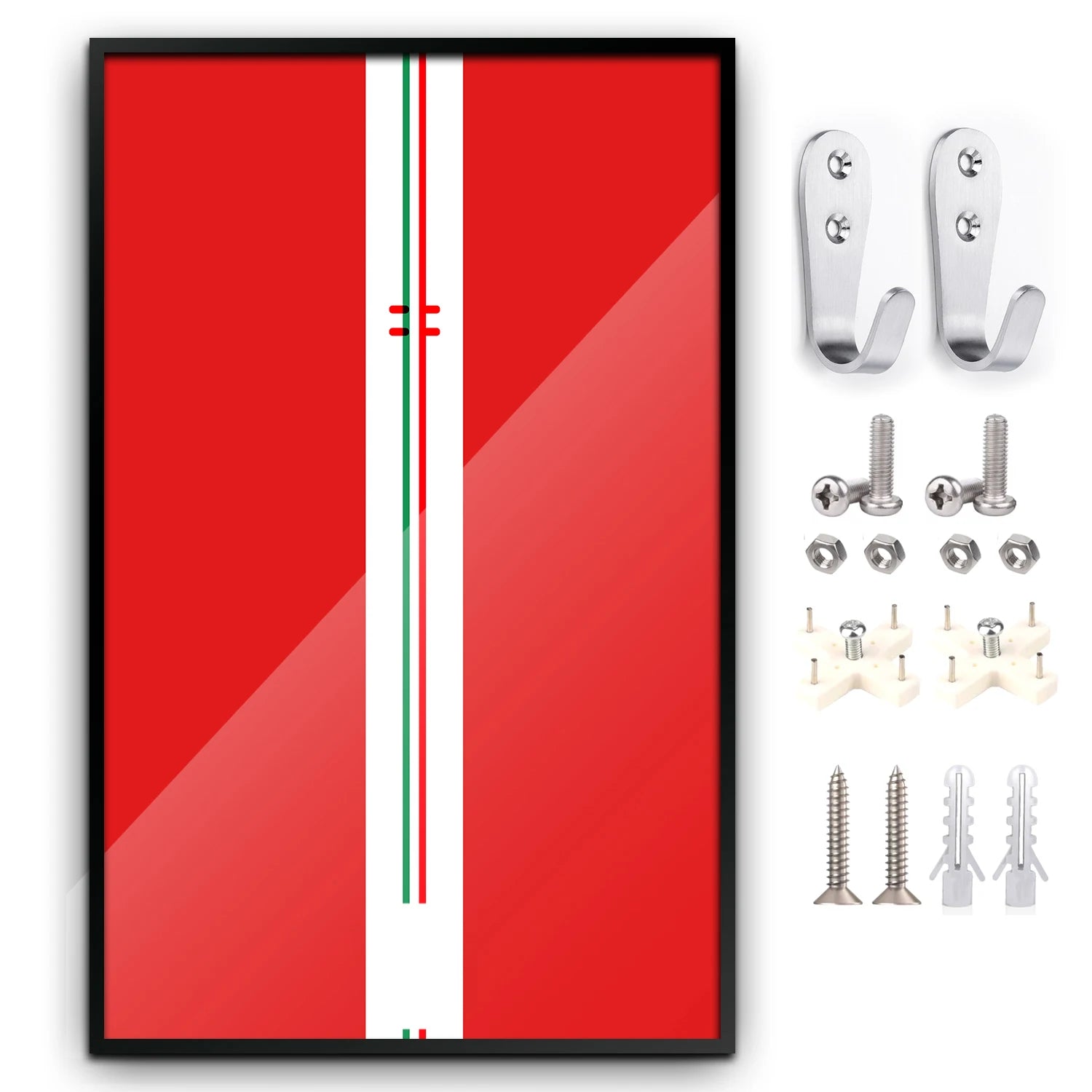 Wall Mount Display for LEGO 42171 Mercedes-AMG F1 W14 E 42207 Ferrari SF-24 F1 42206 Red Bull Racing RB20 F1--Display Wall only