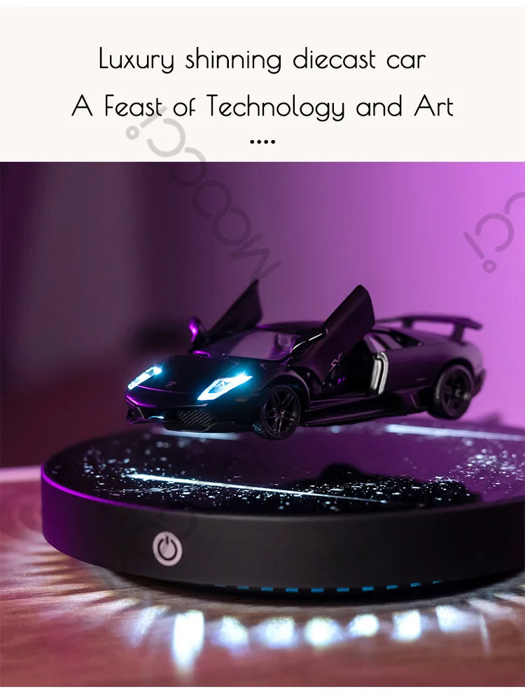 Magnetic Levitating Car 360° Free Rotation, Home Office Docoration, Unique Business Gift, Creative Gift
