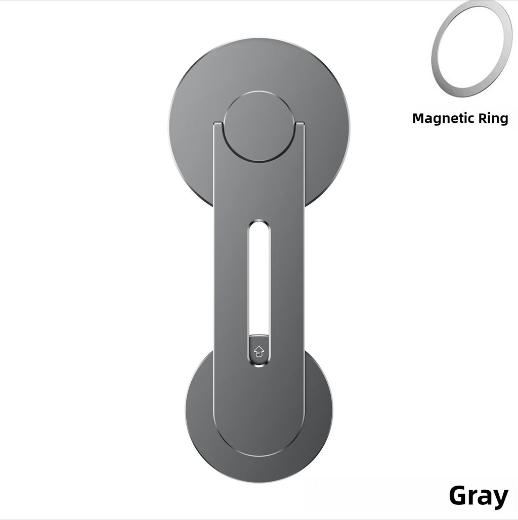 Universal Car Mobile Phone Holder Invisible Foldaway Car Magnetic New Laptop Side Mount Floating Screen Vehicle Hidden Bracket