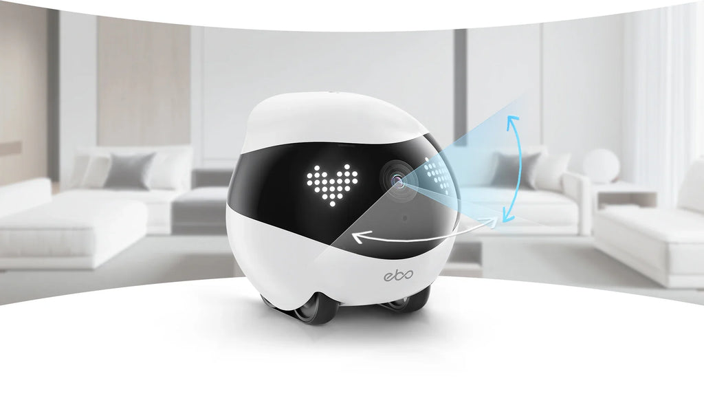 Enabot EBO AIR 2 Companion Robot 2K Home Security Pet Camera Night Vison Wireless APP Remote Control for Dog Cat Baby App Contro