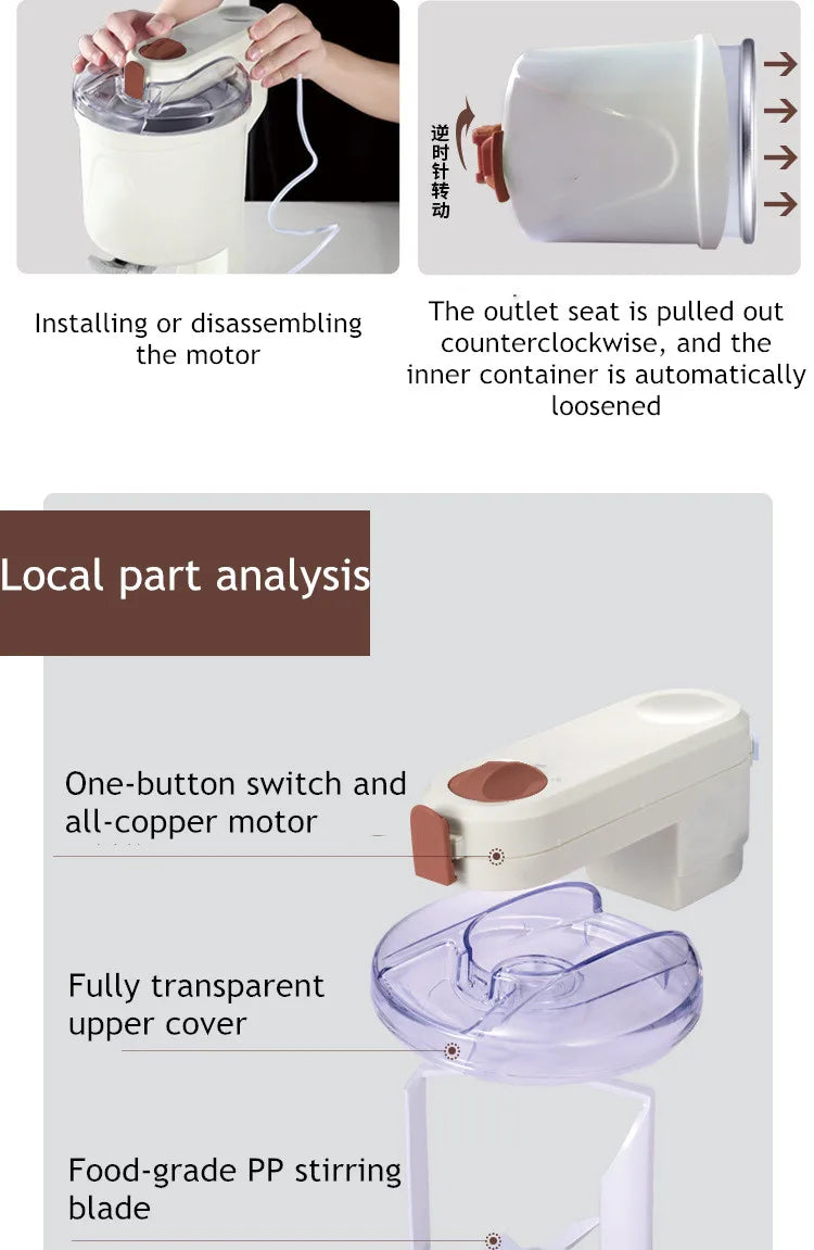 Ice Cream Machine Manual Automatic Bench Top Simple Operation Large Capacity Mini Soft Ice Cream Machine For Home DI