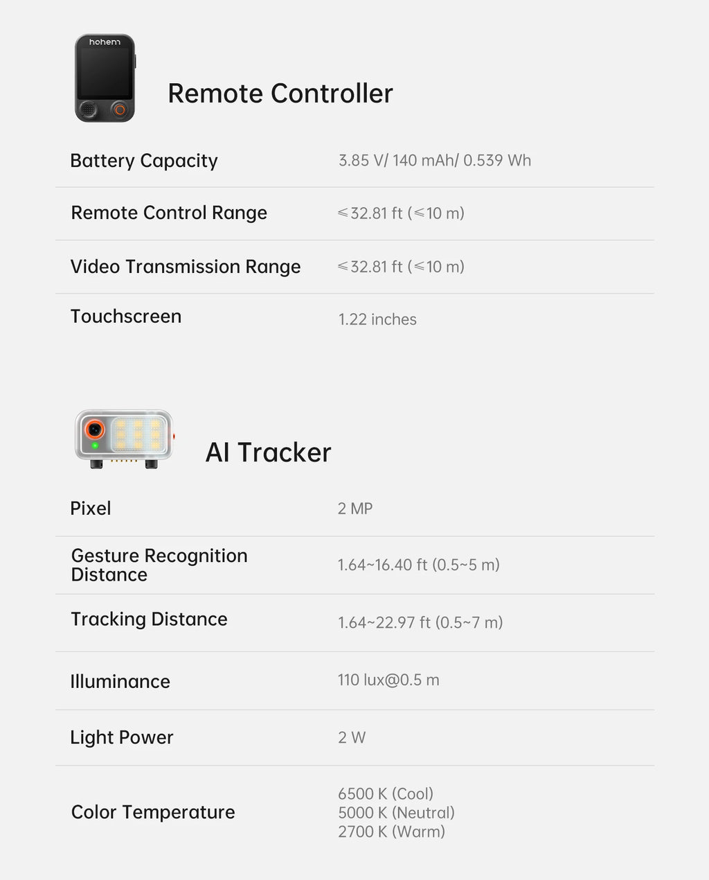 Hohem iSteady V3 Ultra Gimbal Stabilizer for iPhone with AI Auto Tracking Detachable Touchscreen Remote Phone Gimbal