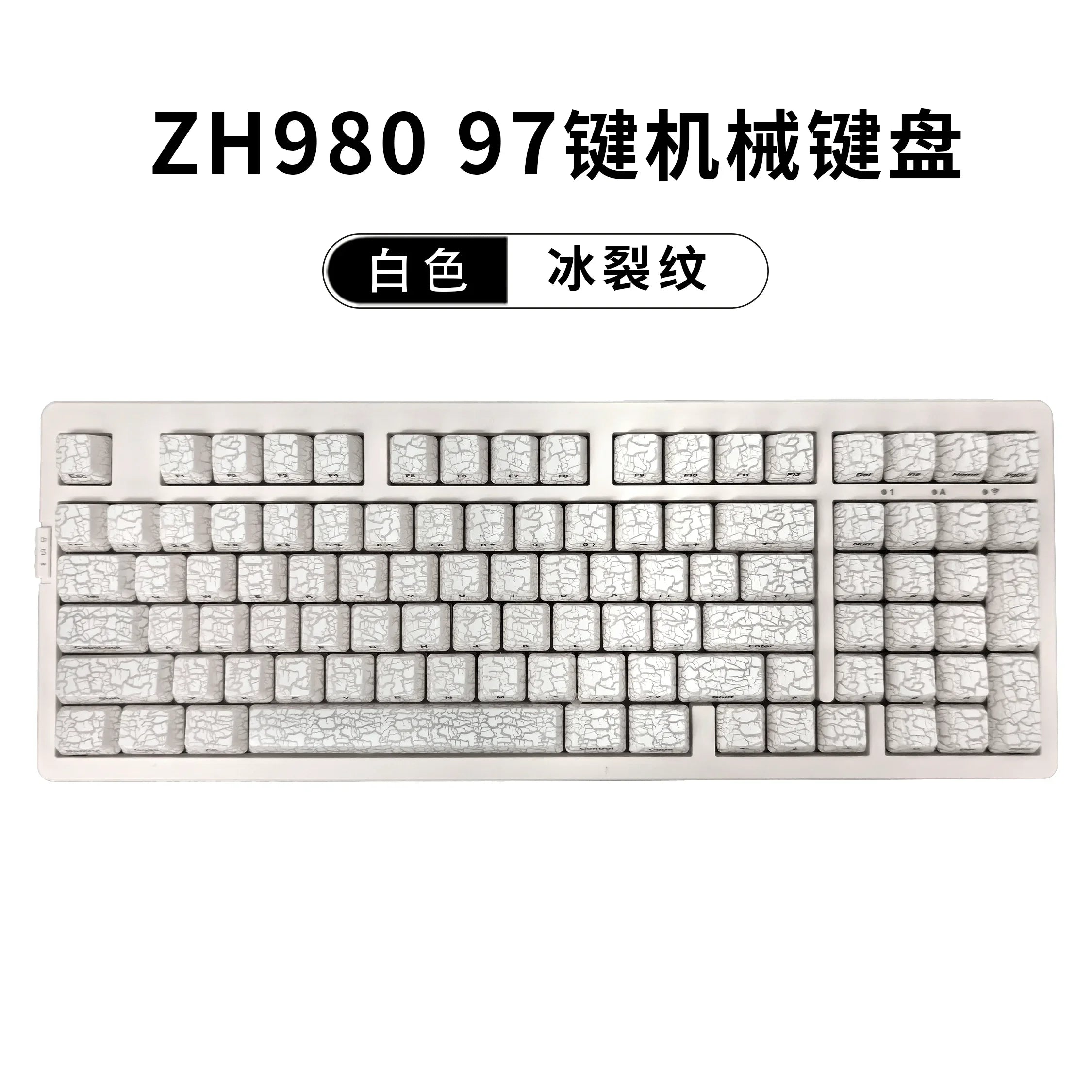 ZORNHER Zuohe ZH980 Mechanical Keyboard Custom RGB Gasket 3mode Hot Swap bluetooth wireless keyboard Desk gaming accessories