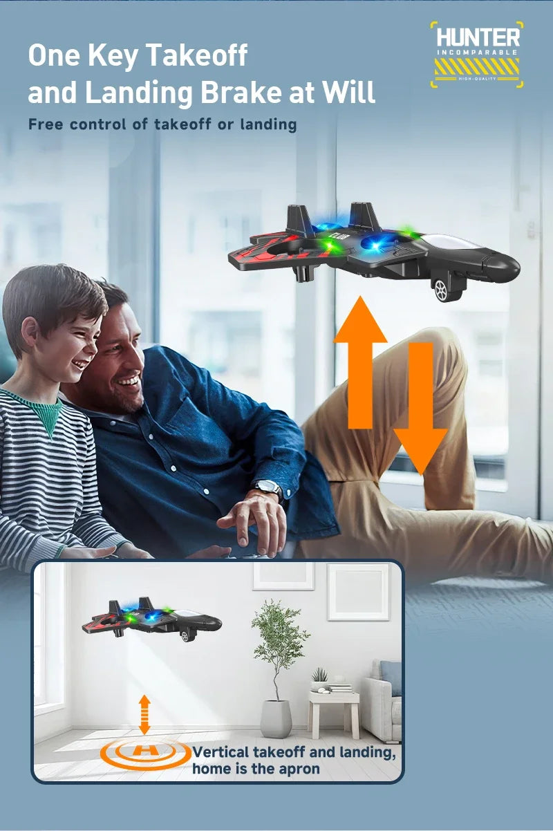 RC Aircraft EPP Foam Stunt Glider Electric Fighter Remote Control Airplane Fall Resistant Plane Toys for Boys Kids CZ01 CZ63