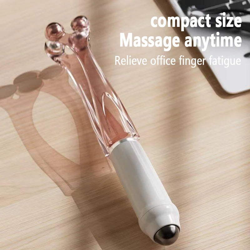 Handheld Finger Joint Acupoint Massager Rollers Hand Acupuncture Points Massagei Relaxation Blood Circulation Massage Tool SB4