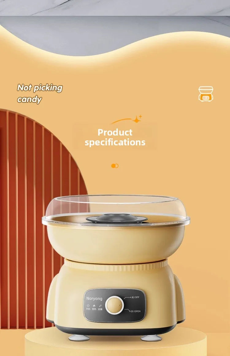 Cotton candy machine children's fully automatic cotton candy making machine handmade mini fancy colored sugar Christmas gift