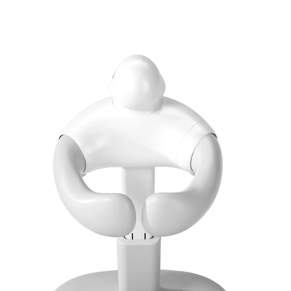 Portable Non-slip Duck Shaped Baby Bath Racks Shower Helper Handle Adjust Length Stand Themselves for Standing Toddler Shower