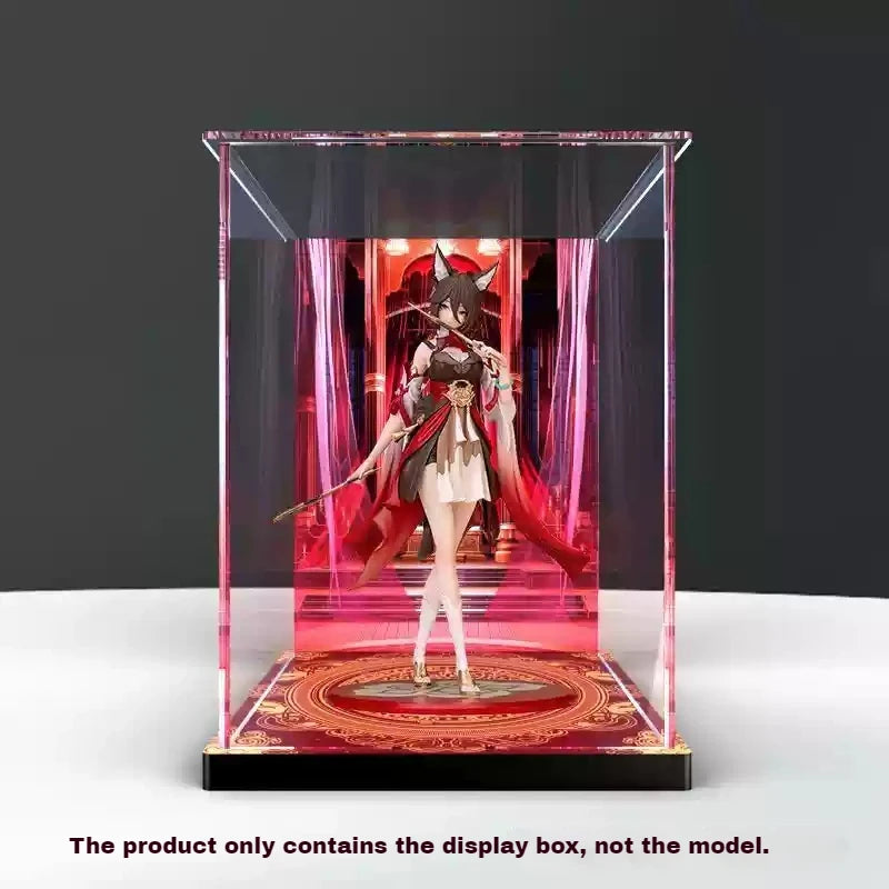 Animation Around The Hand-Held Special Display Box High-Value Light Can Open The Door Hand-Held Doll Toy Display Box Storage Box