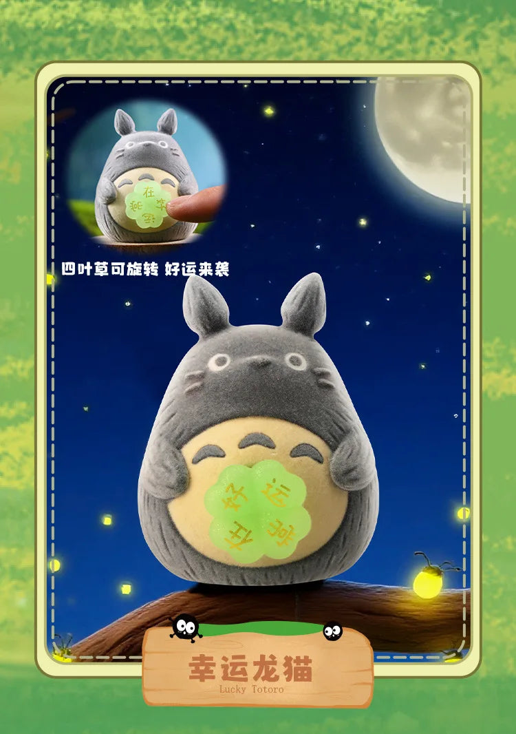 Hayao Miyazaki Fantasy Journey Blind Box Night Light Anime Movie Ornament Decoration Gift Toy Surprise Mystery Box