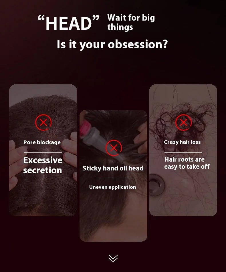 Scalp Massaging BrushShiatsu Hair Scalp Massager Electric Massager for Scalp & Hair Handheld Portable Massager Deep Muscle Relax