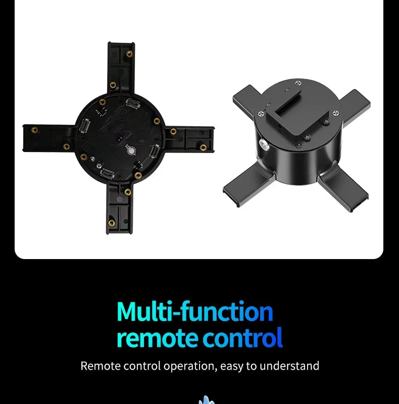 3D Hologram Fan LED Illuminated Sign Holiday Advertising Lights WIFI Remote Control Display Image Video Hologram Projecter