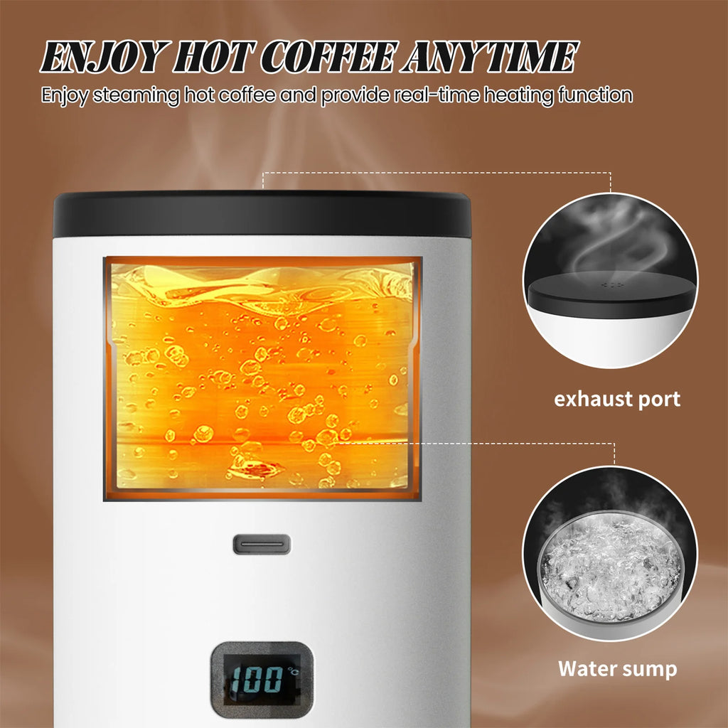Portable 3-in-1 Coffee Maker, 20Bar USB Espresso Machine for Travel Car Home, Fast Heating Compact Design