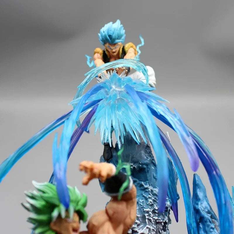 Anime Figure Dragon Ball Broly Vs Gogeta Figure Broly Figure Model Pvc Statue Dolls Collection Toy Decoration Christmas Toy Gift