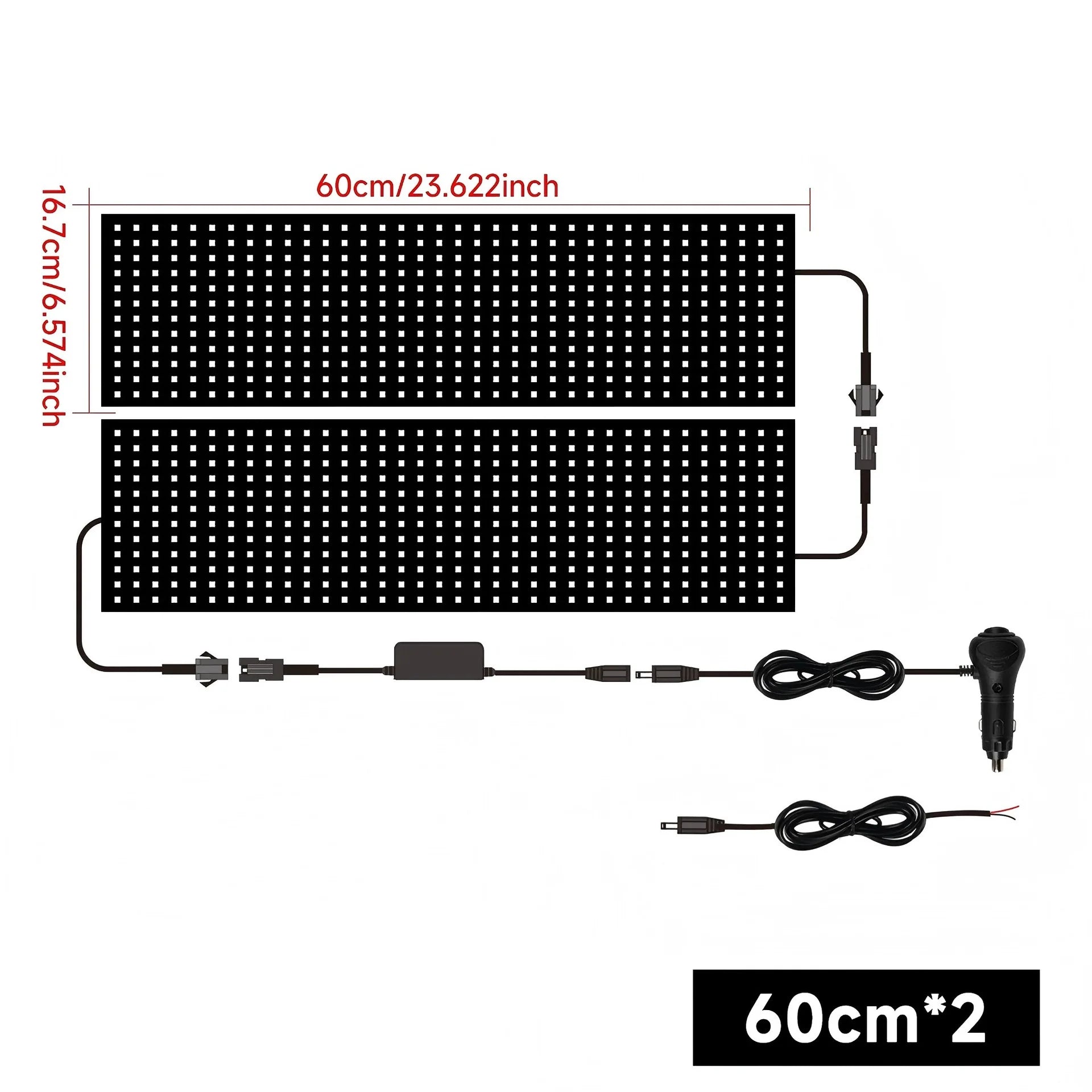 Truck Car Devil Eye LED Matrix Pixel Panel Light APP Remote Control Soft Foldable Lighting Scrolling For Board Windshield 12/24V