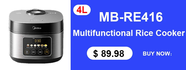 Midea Electric Pressure Cooker 5L Fast Cooking IH Rice Cooker Double Liner Multifunctional 220V Household Kitchen Appliances