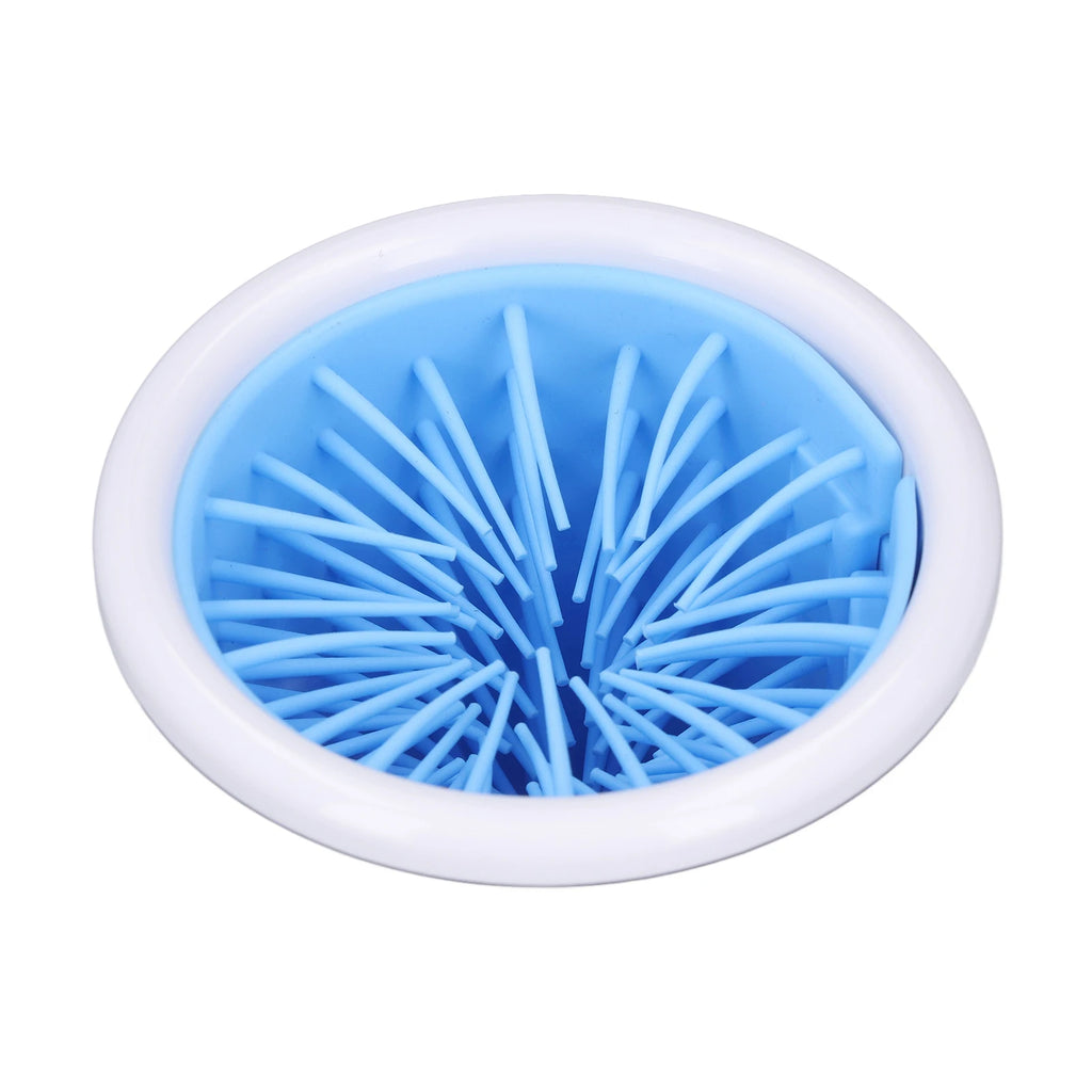 Pet Paw Washer Automatic USB Rechargeable Soft Brushes Portable Dog Foot Cleaner for Small Medium Dogs