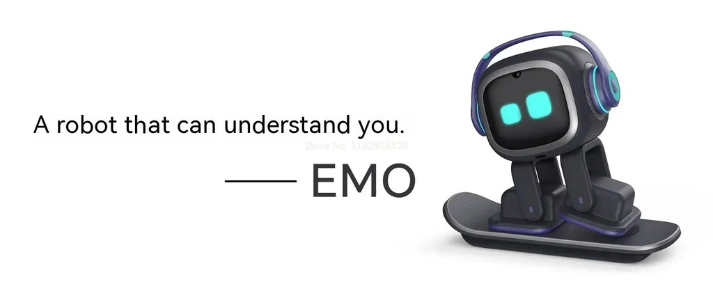 EMO Intelligent AI Robots Emotional Support Interactive Desktop Voice Recognition EMO Go Home Robot Companion Children Gifts