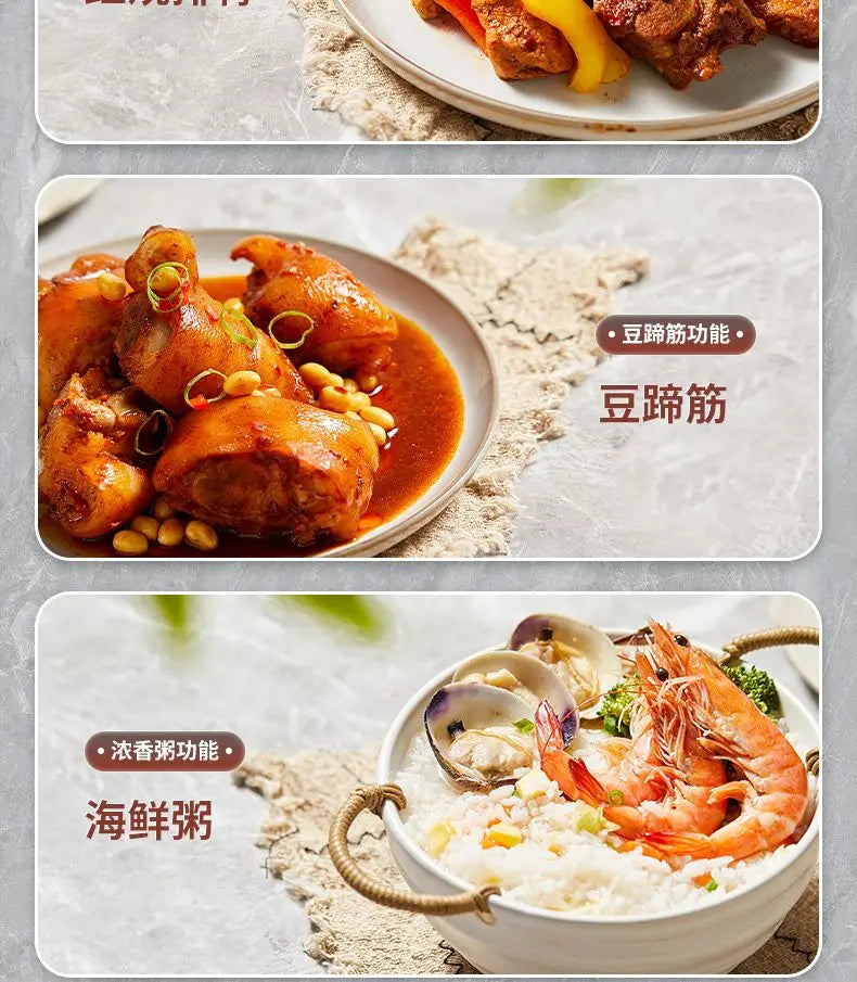 Supor electric pressure cooker pressure cooker household kitchen 6L liter  intelligent automatic rice cooker new