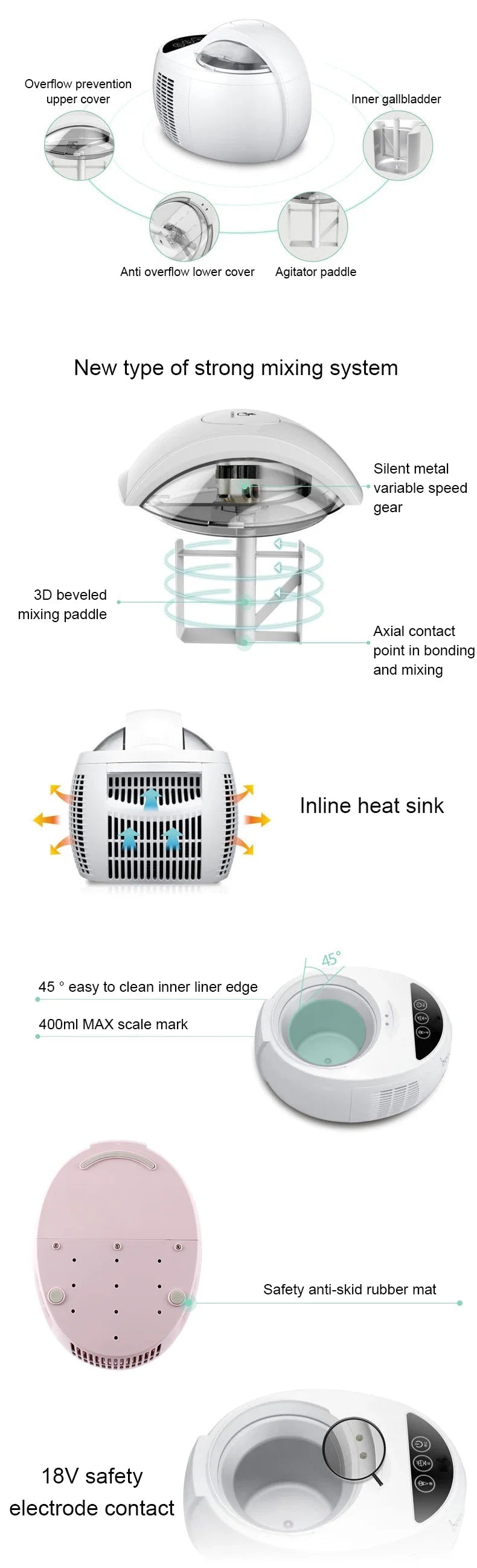 Automatic DIY Milkshake Ice Cream Maker Built-in Freezer Intelligent Soft Hard Fruit Yogurt Desstert Sorbet Gelato Machine EU US