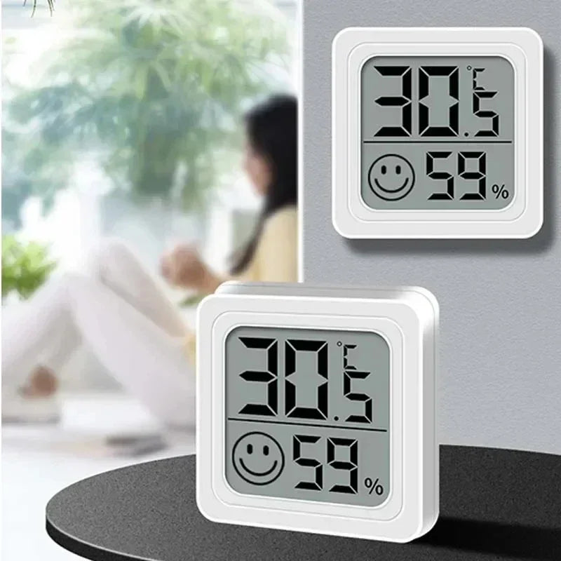 Xiaomi 1/4pcs Mini LCD Digital Thermometer Hygrometer Indoor Room Temperature Humidity Meter Sensor Gauge Weather Station Set