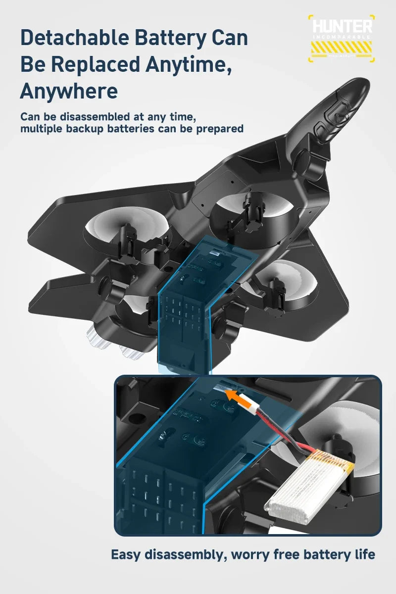 RC Aircraft EPP Foam Stunt Glider Electric Fighter Remote Control Airplane Fall Resistant Plane Toys for Boys Kids CZ01 CZ63