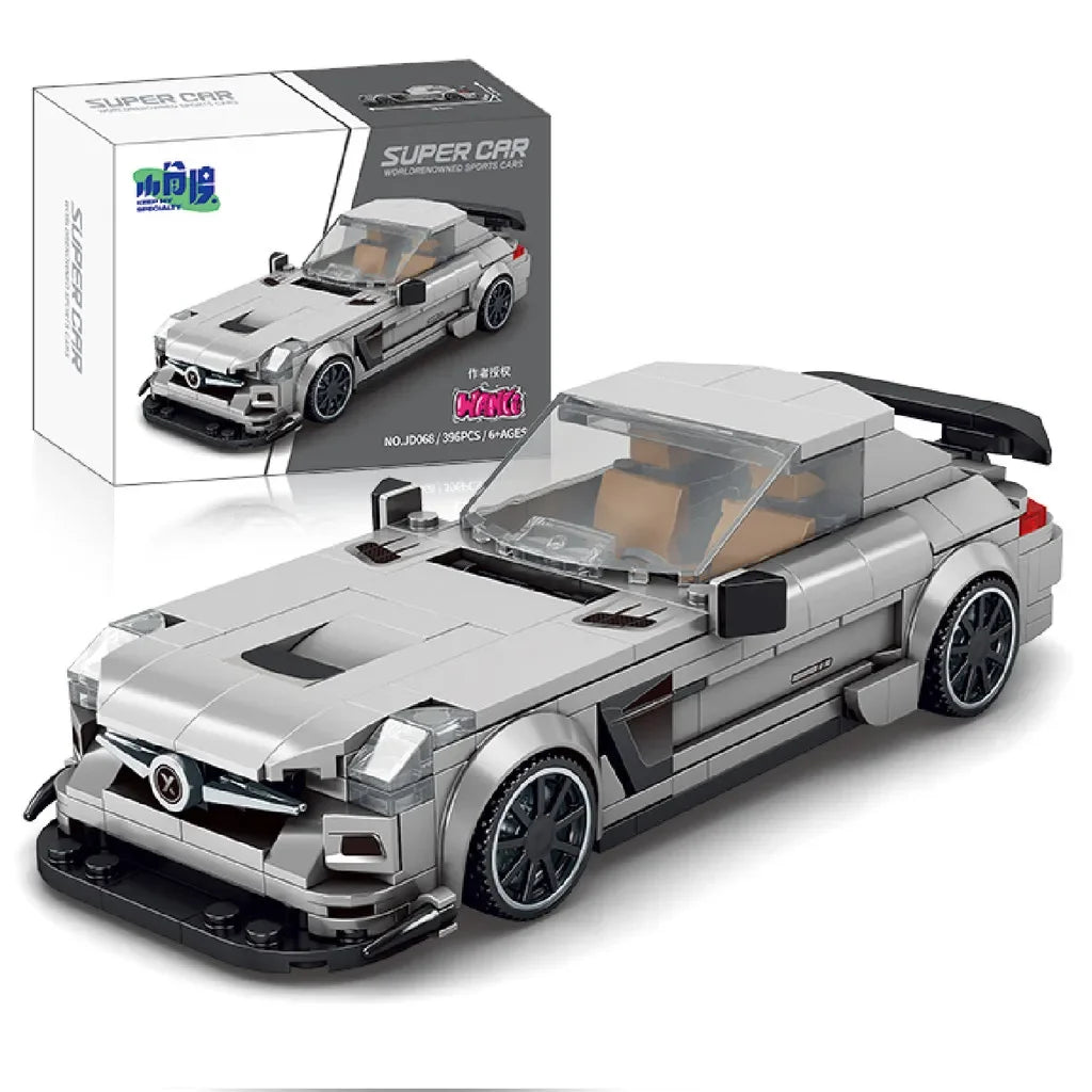 11 Types Speed Champions Car Hypercar Building Blocks MOC Construction Bricks Famous Sport Vehicle Toys Gift For Children Kids