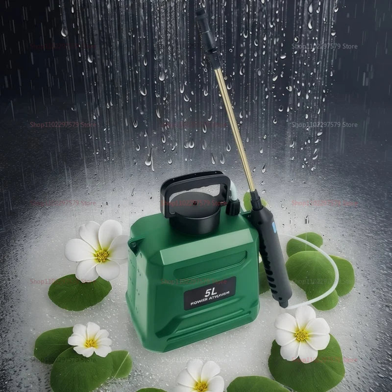 5L High Pressure Backpack Sprayer Electric Disinfection Pesticide Pump for Agriculture Lawn Garden Spray Ulv Ulv Spray