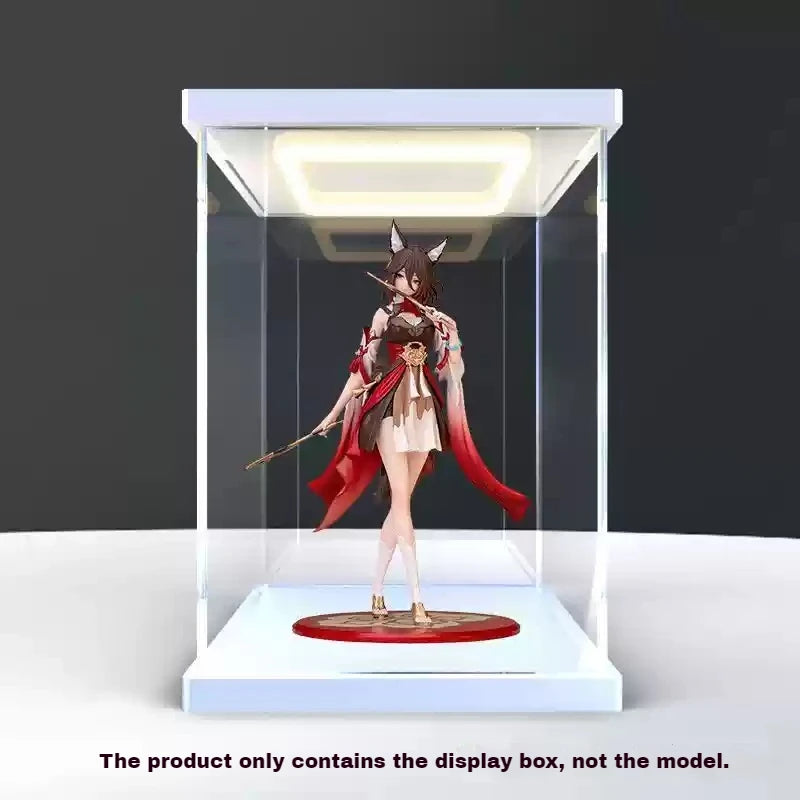 Animation Around The Hand-Held Special Display Box High-Value Light Can Open The Door Hand-Held Doll Toy Display Box Storage Box