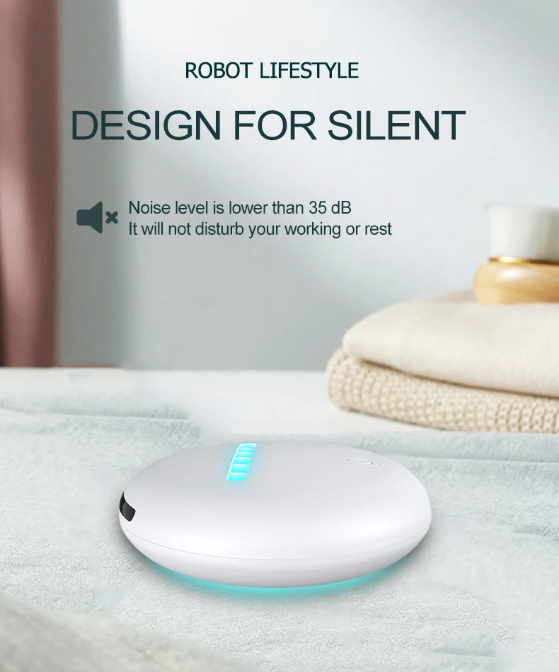 Bed Mites Removal Vacuum Cleaner UV Killer Remover Bed Cleaner Robot Powerful
