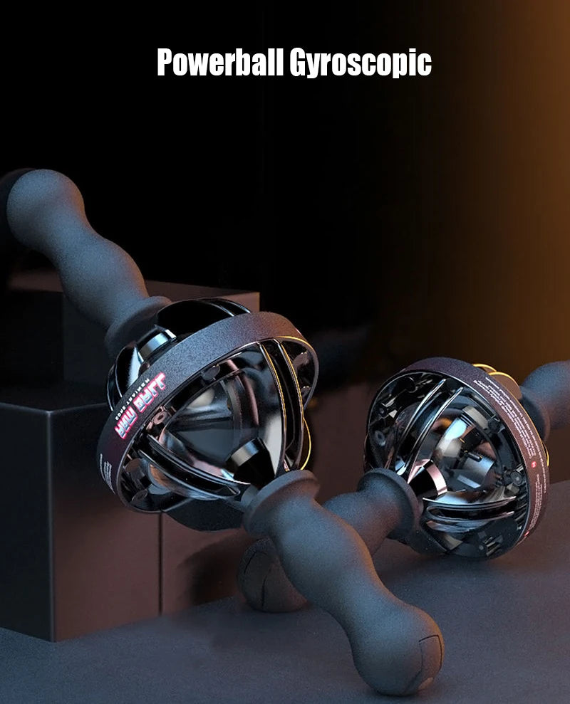 Arm Ball Arm Strength Exerciser  Gyroscope Forearm Exercise Gyroscope with LED Light Core Trainer Home Gym Equipment Fitness