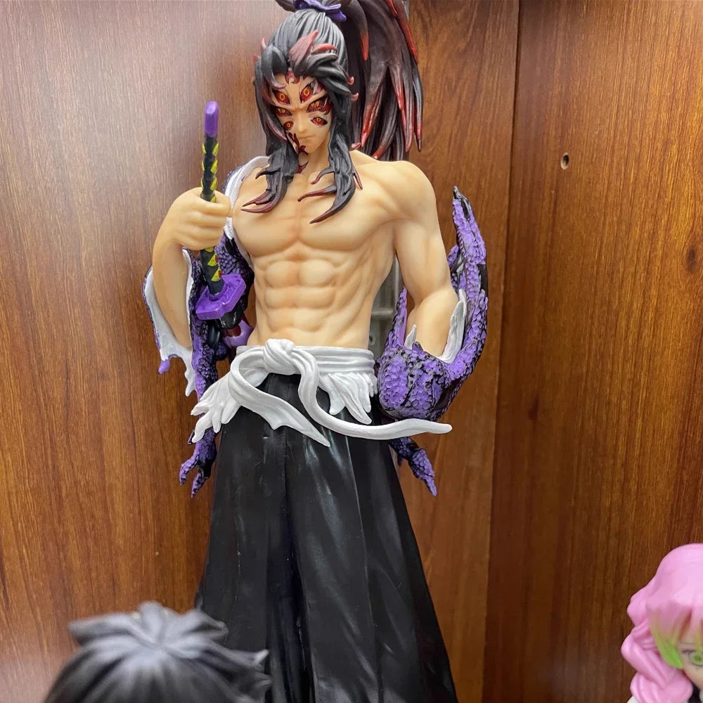 Anime Action Figure Demon Slayer Figures Daki Kokushibo Yoriichi Tsugikuni Douma Inosuke Kimetsu No Yaiba Figure Model Toy Gifts