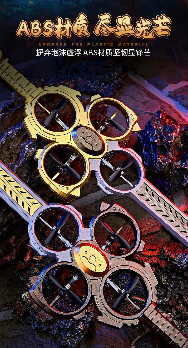 Hot Gesture Remote Control Flying Sword Flying Aircraft Flying Sword Stunt Aircraft Rolling One Key Lift Boy Christmas Toy Gift