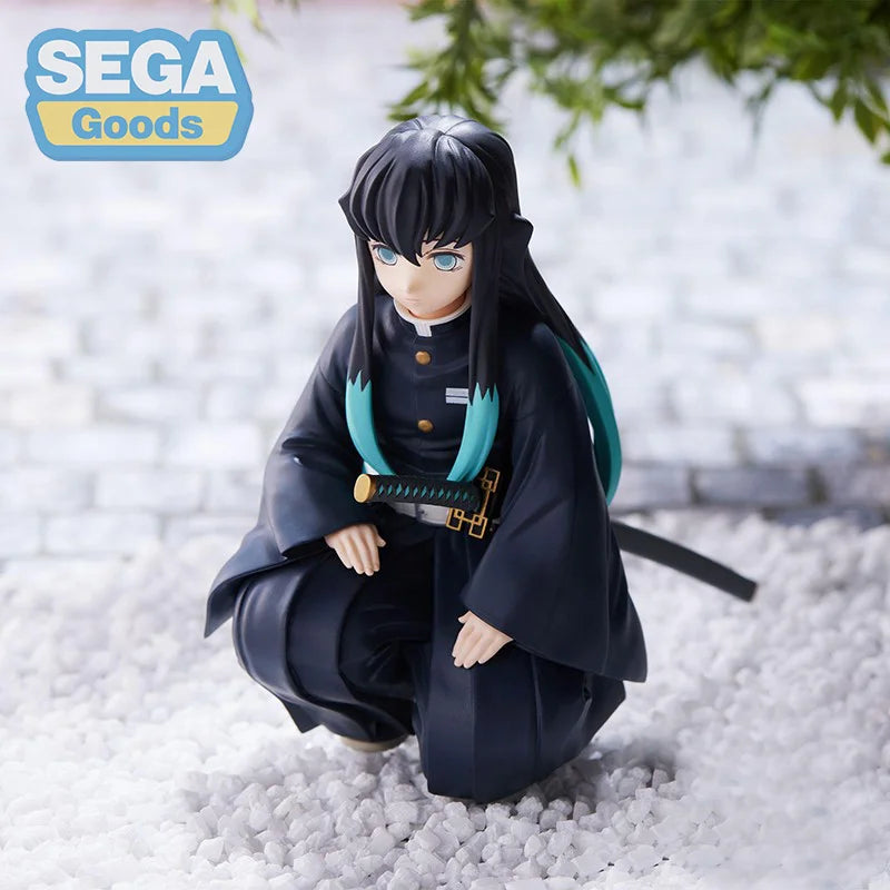 In Stock Original Demon Slayer SEGA Chokonose Premium Figure Hashira Meeting Muichiro Tokito Action Figure Anime Model Toys Gift