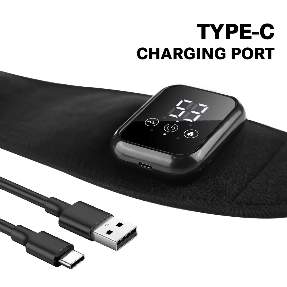 Electric Heating Hand Wrist Massager Wireless Thermal Wrist Brace Wrist Protector 5 Infrared Hot Compress 3 Vibration Wristband