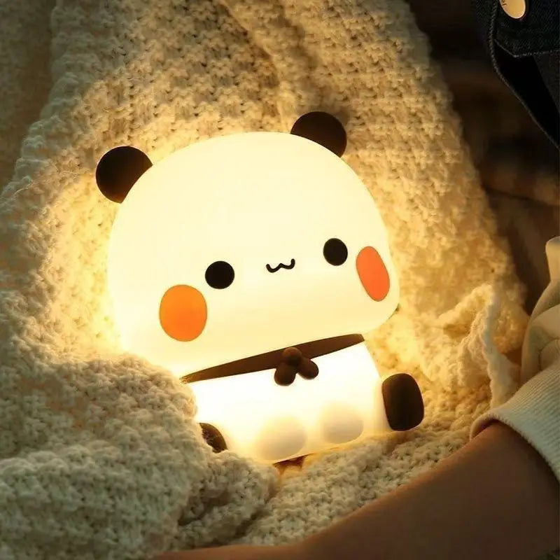Anime Crayon Shin-Chans Patting Small Night Lamp Soft Light Eye -Protecting Bedroom Bedside Charging Small Nigh Ornament Gifts