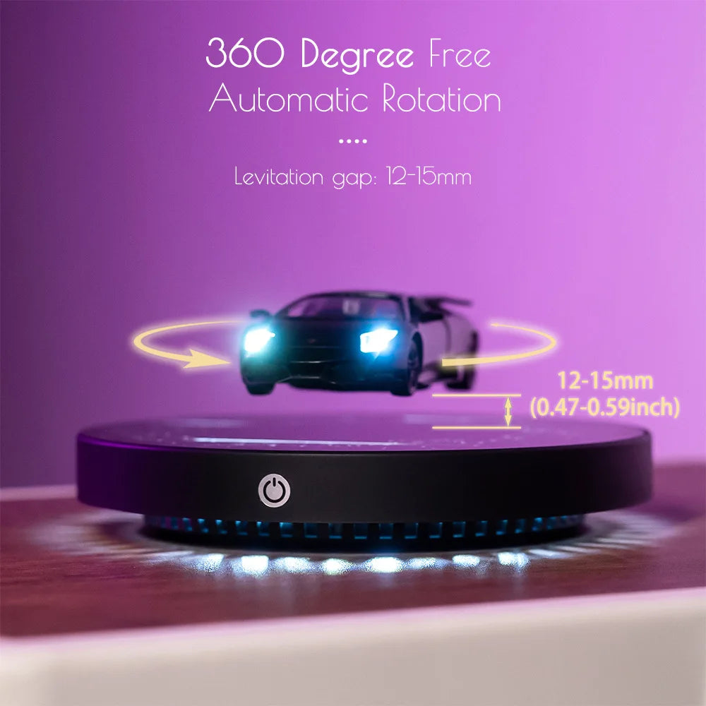 Magnetic Levitating Car 360° Free Rotation, Home Office Docoration, Unique Business Gift, Creative Gift