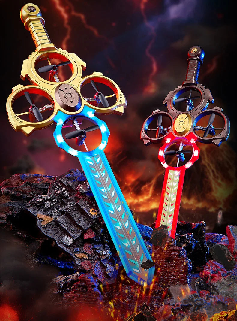 Hot Gesture Remote Control Flying Sword Flying Aircraft Flying Sword Stunt Aircraft Rolling One Key Lift Boy Christmas Toy Gift