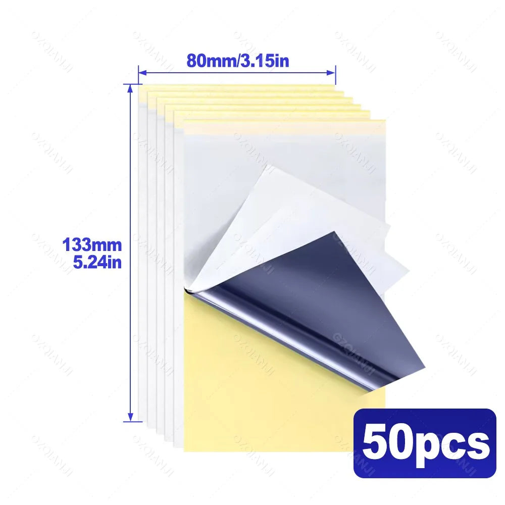 Mini Tattoo Stencil Printer AIMO MR3 80mm Wireless Thermal Tattoo Maker & 3inch Transfer Paper Fucos on Small Tattoo Pattern