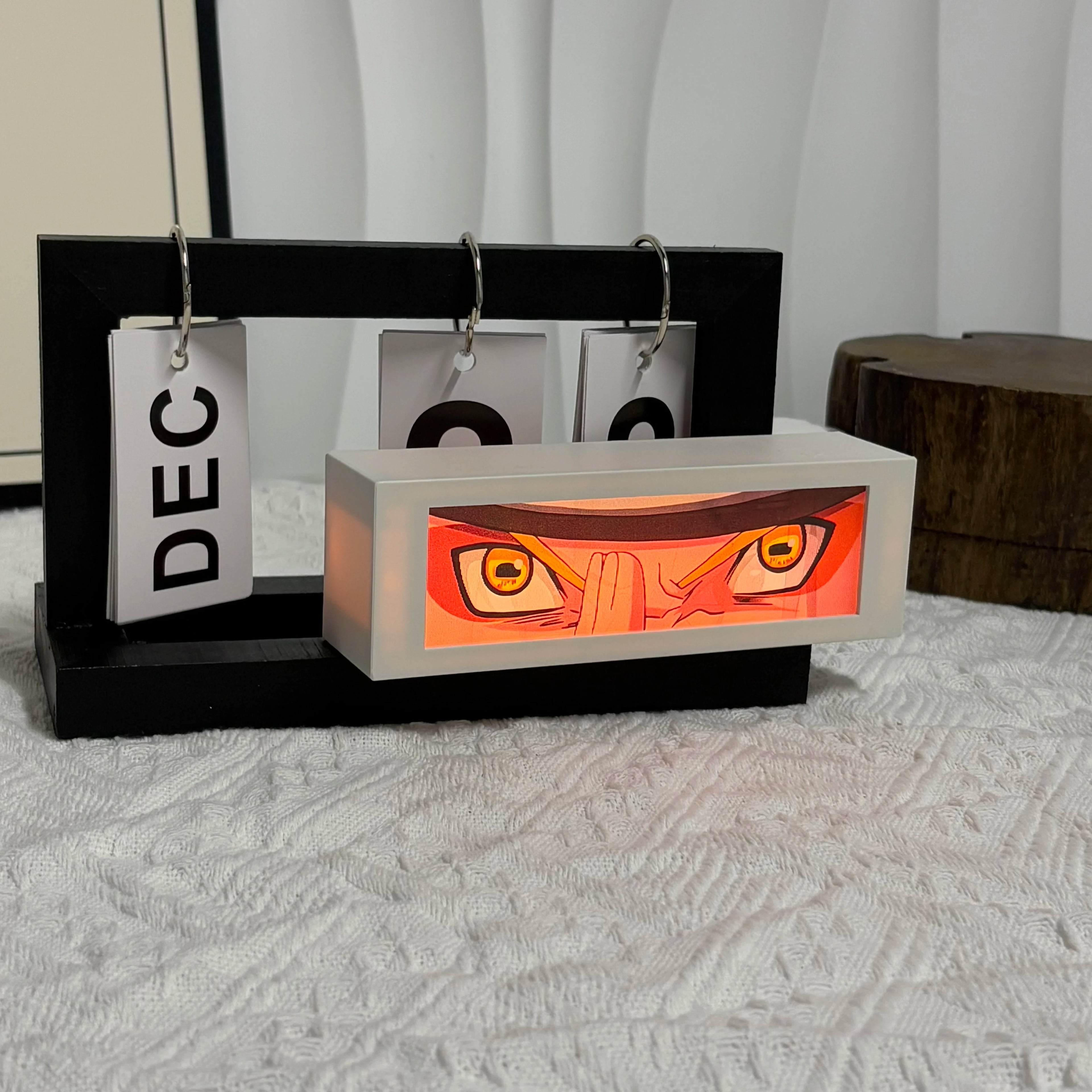 LED Anime Motion Light Box for Bedroom Decoration  Box Birthday Gifts Bedside Night Lamp Table Lamps Room Halloween