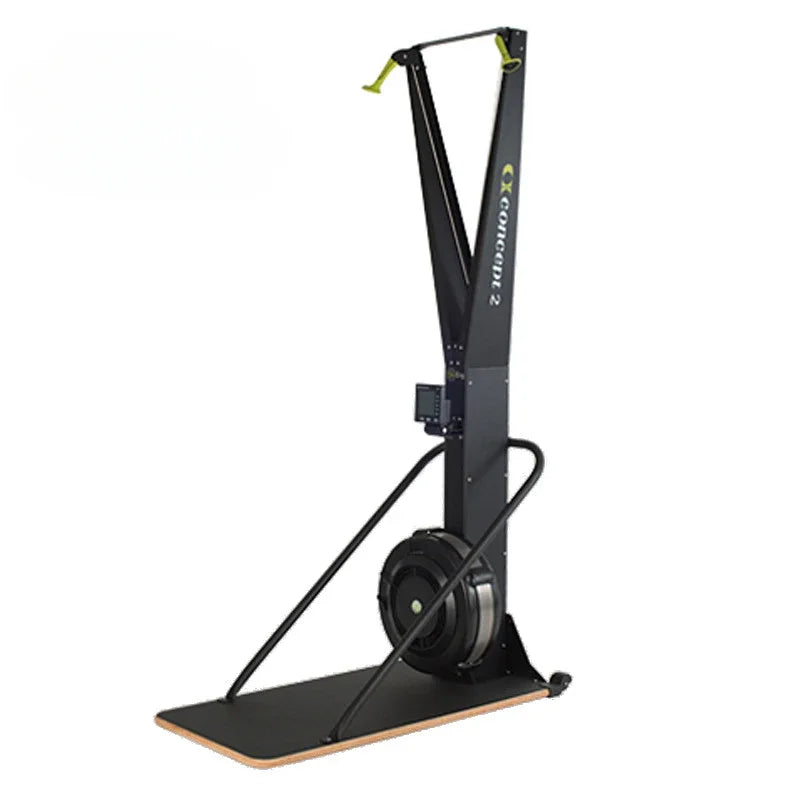 Air drag ski machine ski simulator gym machine exercise indoor and outdoor fitness equipment