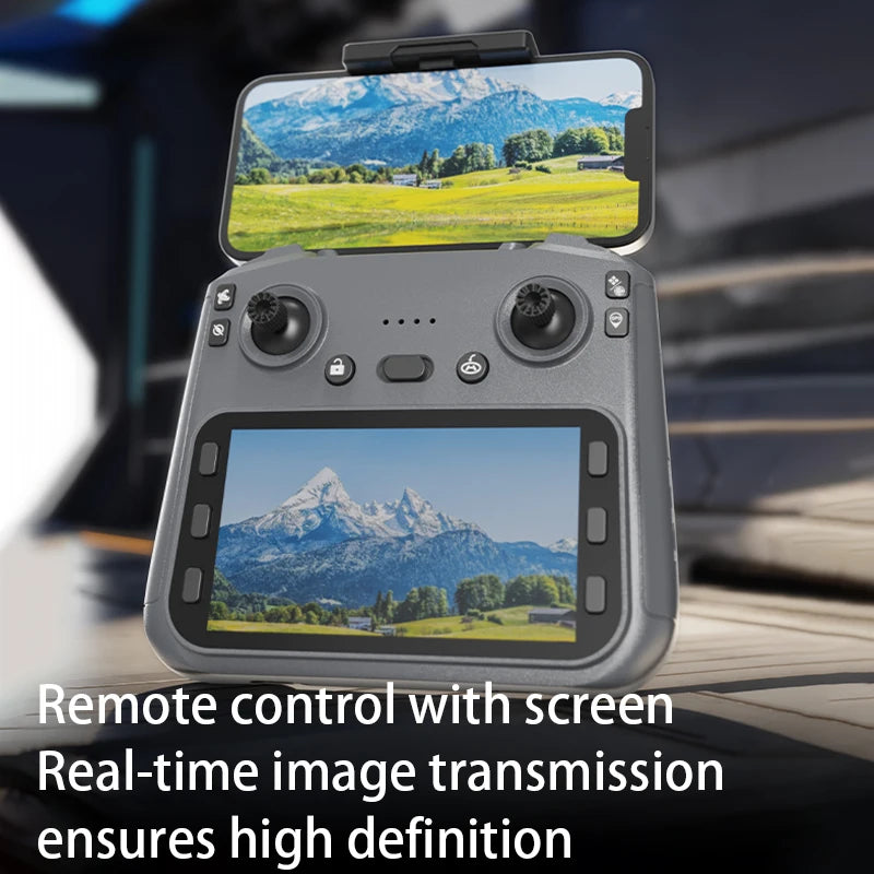 L600 Pro MAX Drone 4K Professional HD Camera 3-Axis Gimbal GPS Security Dron Obstacle Avoidance WIFI FPV UVA RC Quadcopter Toys